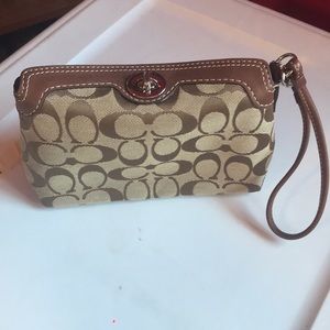 Coach wristlet